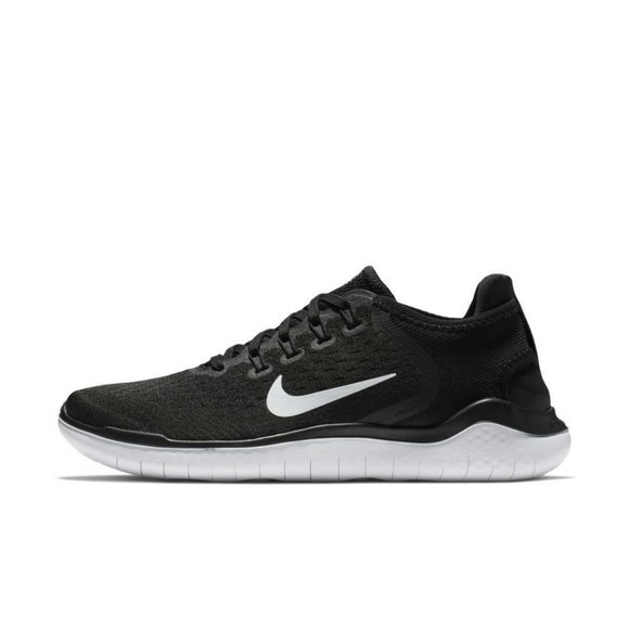 Nike Free RN 2018 Low Top Womens Running Shoes Black White 942837-001 NEW Multi - Picture 4 of 5
